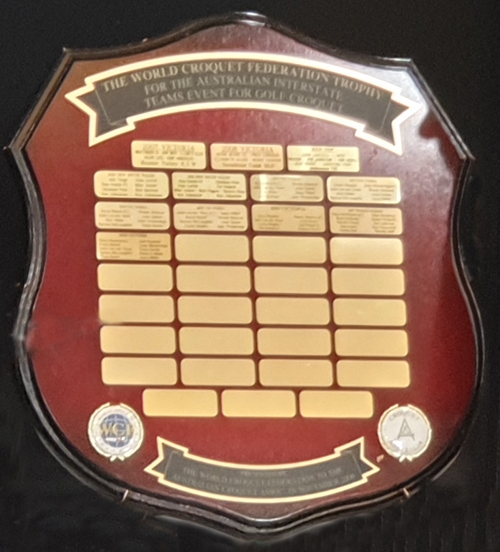 STATE TEAM INFORMATION South Australian Croquet Association